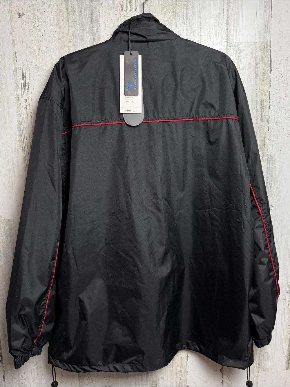 VTG El Cortez Windbreaker Hotel Casino Las Vegas Full Zip Jacket Men's L New